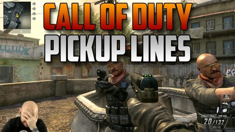 Call of Duty Pick Up Lines